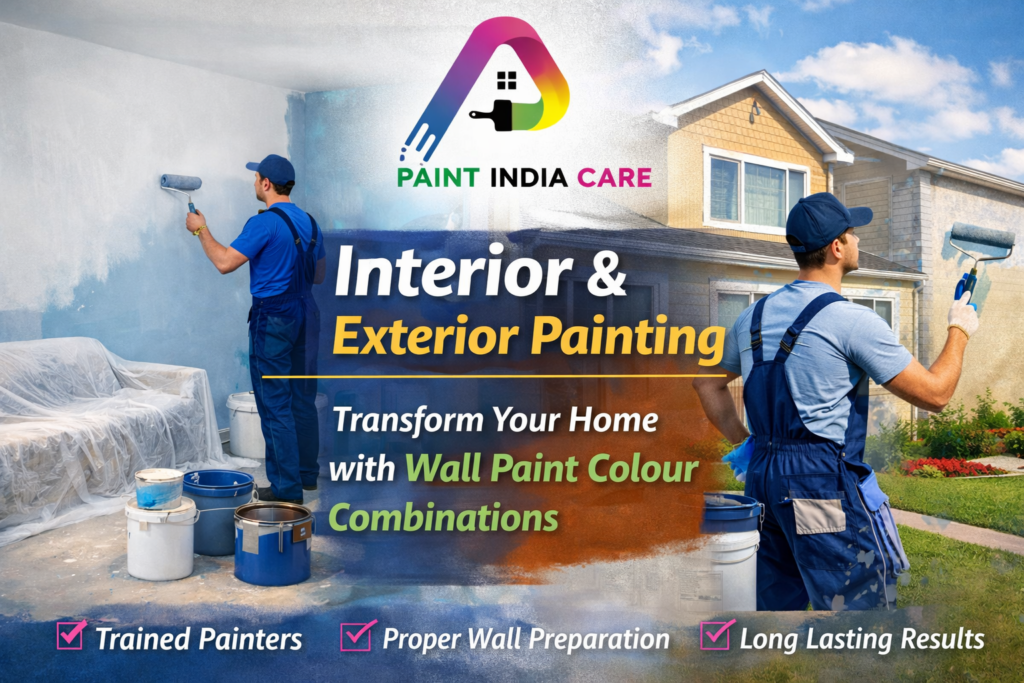 wall paint colour combination